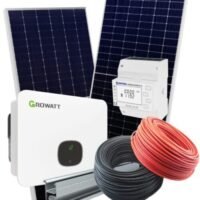 Kit Solar Residencial 10.000W 48.800Wh/día